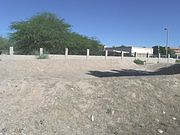 Replica of the Mesa Grande Hohokam Ballcourt . The ballcourt, which is located at 1000 N. Date St., is an open-air structure where the Hohokam played ballgames using a rubber ball made from a local plant. The Mesa Grande Cultural Park was listed in the National Register of Historic Places in November 21, 1978, reference number 78000549.