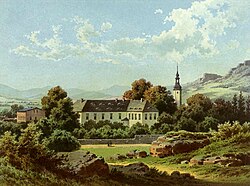 Lampersdorf Castle in the second half of 19th century
