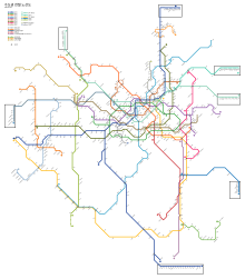 metropolitan subway map