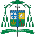 Coat of arms as Bishop of Ilagan