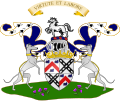 Earl of Dundonald's Coat of arms (version quartered with Blair)