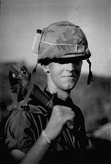 Hasford during his time in Vietnam