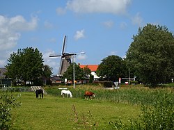 Wind mill in Leeuwarderadeel