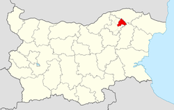 Isperih Municipality within Bulgaria and Razgrad Province.