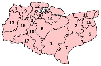 2010-2024 constituencies in Kent