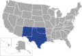 Old Lone Star Conference Map