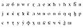 Cil, in the 1911 Lezgi alphabet, is located between cil with bar and tse.