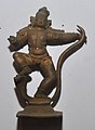 Krishna Killing the Kaliyanaga Demon, Bronze, Modern Age