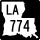 Louisiana Highway 774 marker