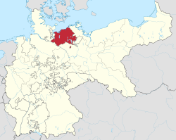梅克伦堡-什未林在德意志帝国中的位置