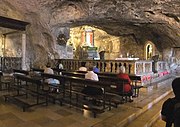 The cave where the Archangel Michael is said to have appeared.