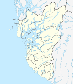 Egersund is located in Rogaland