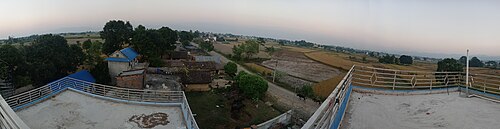 Panorama View of Balakhuti Village