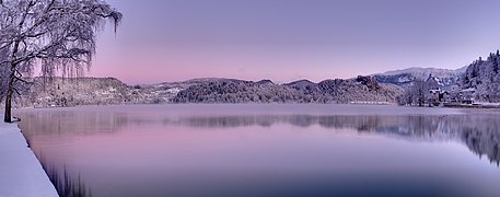 布萊德湖冬景