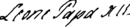 Leo XII's signature
