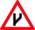 Dual-carriageway begins ahead