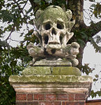 North and East Walls to Churchyard of St Nicholas and Gate Piers on West Wall