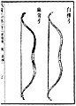 《武备志》白桦弓 麻背弓