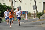 小林村于夜祭前举办走镖（巴达兴，Patahen）活动