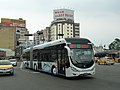 后置发动机的宇通ZK6180HG（台湾台中市公交车300路及309路的使用车辆）