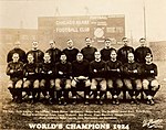 Promotional picture from the 1924 Bears team.