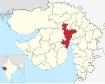 Ahmedabad district in Gujarat