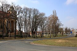 Centre of Chlumín