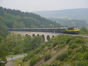 The Coo Bridge in Belgium