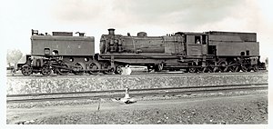 East African Railways publicity photograph of no. 5302 Iringa, c. 1953