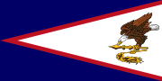Flag of American Samoa (unincorporated unorganized territory)