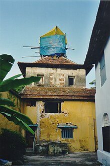 Clock tower of the Paradesi synagogue (2011)