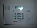 Wireless home alarm system control panel