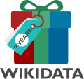 Wikidata's 7th birthday (SVG)