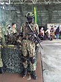 Malaysian Army personnel equipment.