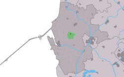 Location in the former Wûnseradiel municipality