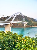 Nakanoseto Bridge on the Akinada Tobishima Kaido
