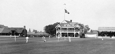 Philadelphia Cricket Club, original building, burned 1909