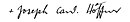 Joseph Höffner's signature