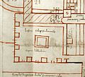 Plan of Saint Gall (detail), early 9th c.