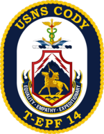 USNS Cody Coat of Arms