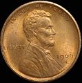 1909-S Lincoln cent