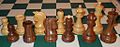 1950 Dubrovnik Chess Set manufactured 2015 by Chess Bazaar of India.[14]