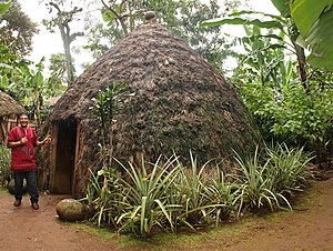 Traditional Chaga hut