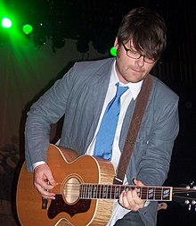 Colin Meloy performing with the Decemberists in Atlanta (2006)