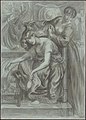 “苔丝狄蒙娜的哀歌”，但丁·加百列·罗塞蒂，1878–1881