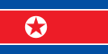 1948年起北朝鲜人民委员会启用的旗帜