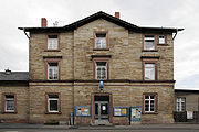 Lorsch station (street side)