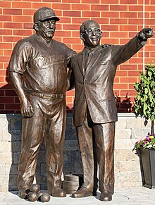 Manager Emeritus Sparky Lyle and Chairman Steve Kalafer