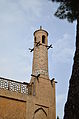 A near view of the right minaret