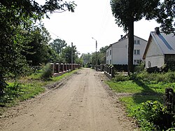 Road in Roszki-Wodźki
